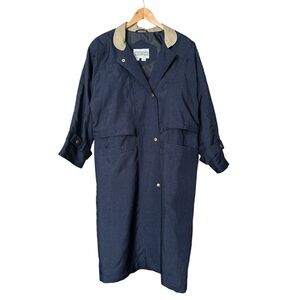 Vintage Via Veneto Trench/Rain Coat, Size 7/8